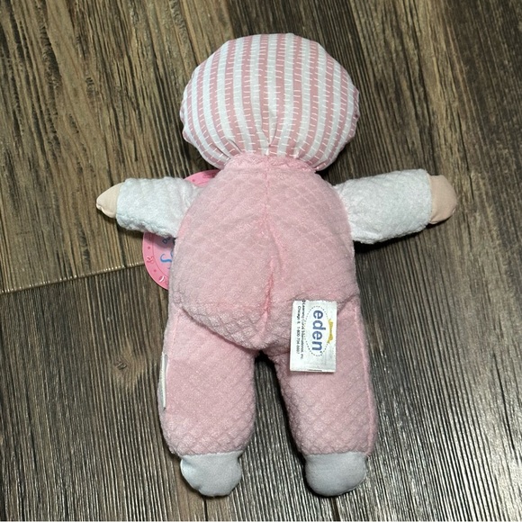 Eden pink soft n sweet baby doll pink terry blue eyes blonde hair - Picture 5 of 7